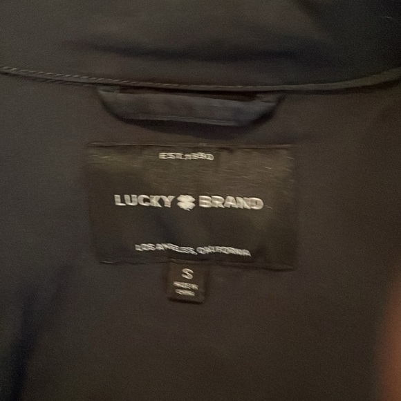 Lucky Brand navy blue jacket size small - Picture 3 of 3